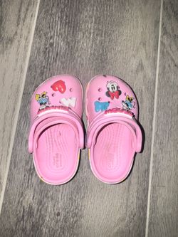 Crocs Kids Minnie Mouse Pink Clogs