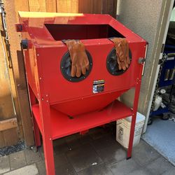 Brand New Never Used Sand Blasting Cabinet 