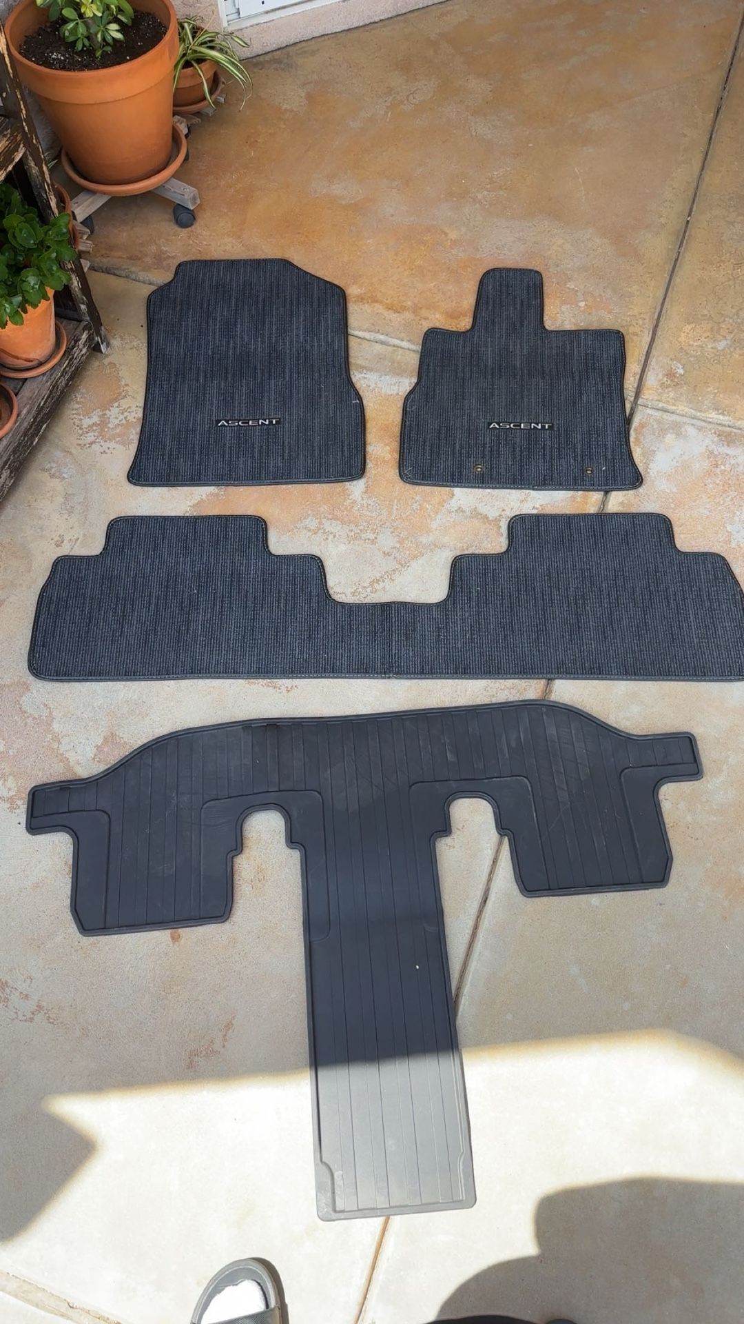 2019 Subaru Ascent floormats