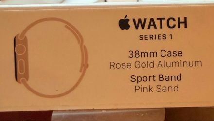Apple Watch never used