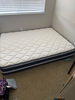 Queen Mattress with Box Spring