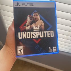 UNDISPUTED PS5 GAME 