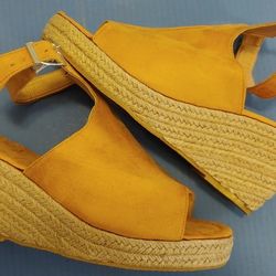NEW Wedge Summer Sandals-9.5US, 40UK