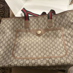 Authentic Gucci Plus Sherry Line Tote