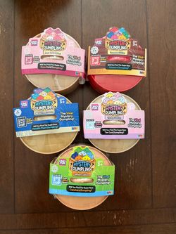 Mystery Dumpling Toy Set of 5 Editions $20 each