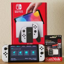 NINTENDO SWITCH OLED MOD WITH 300 GAMES AND 25000 RETROS 