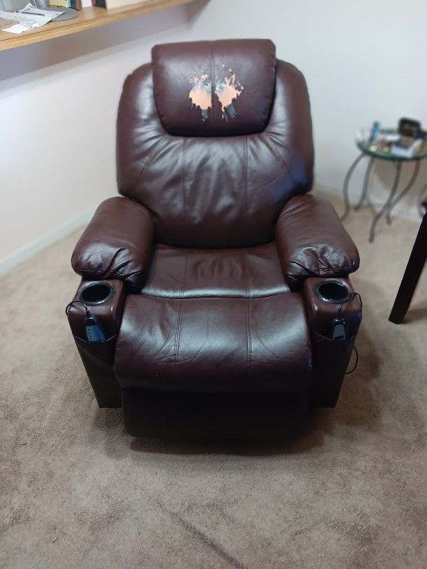 Massaging Recliner