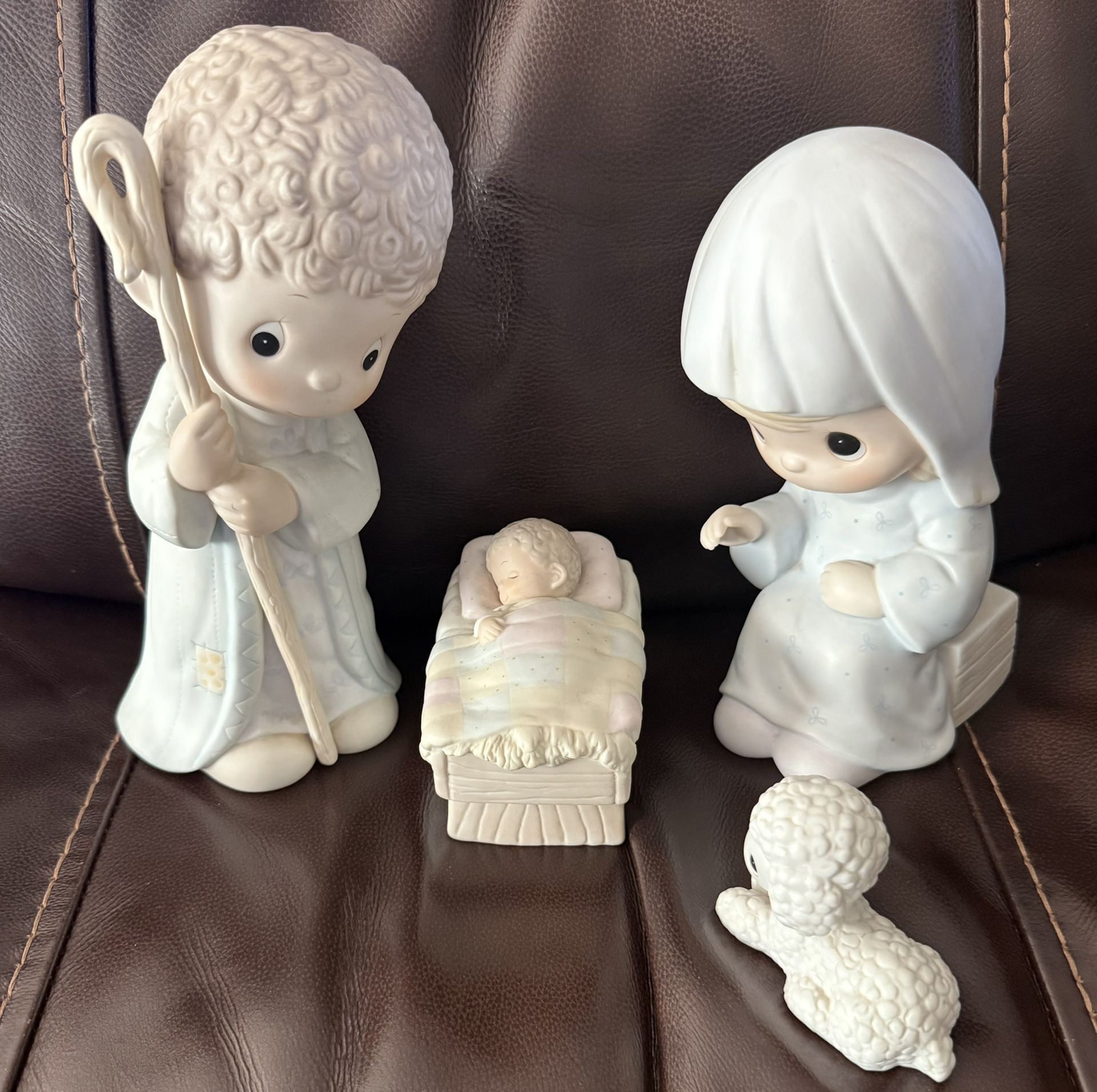 Precious Moments 9” Oh, Let Us Adore Him Nativity Set