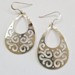 Sterling Silver Earrings On Wires