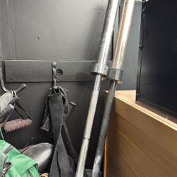 Free Olympic Size Bars (bent)