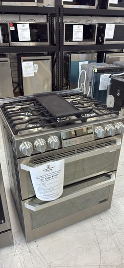 LG Signature Dual Fuel Range & Double Oven: Open Box Keep $2,300 in Your Pocket VS MSRP