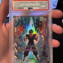 Vegito FB02-139 Alt Art PSA 10