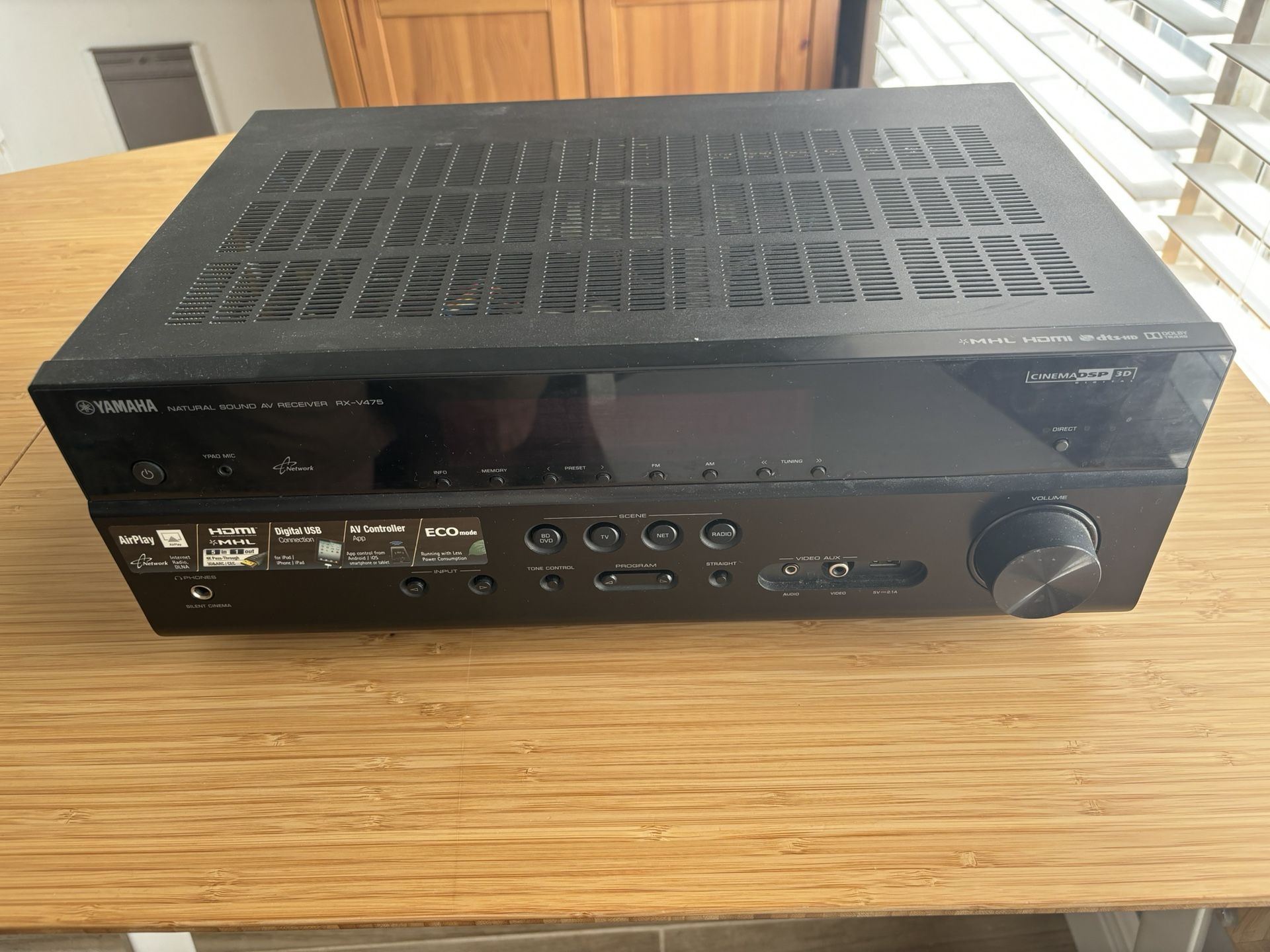 Yamaha RX-V475 5.1 Channel Receiver