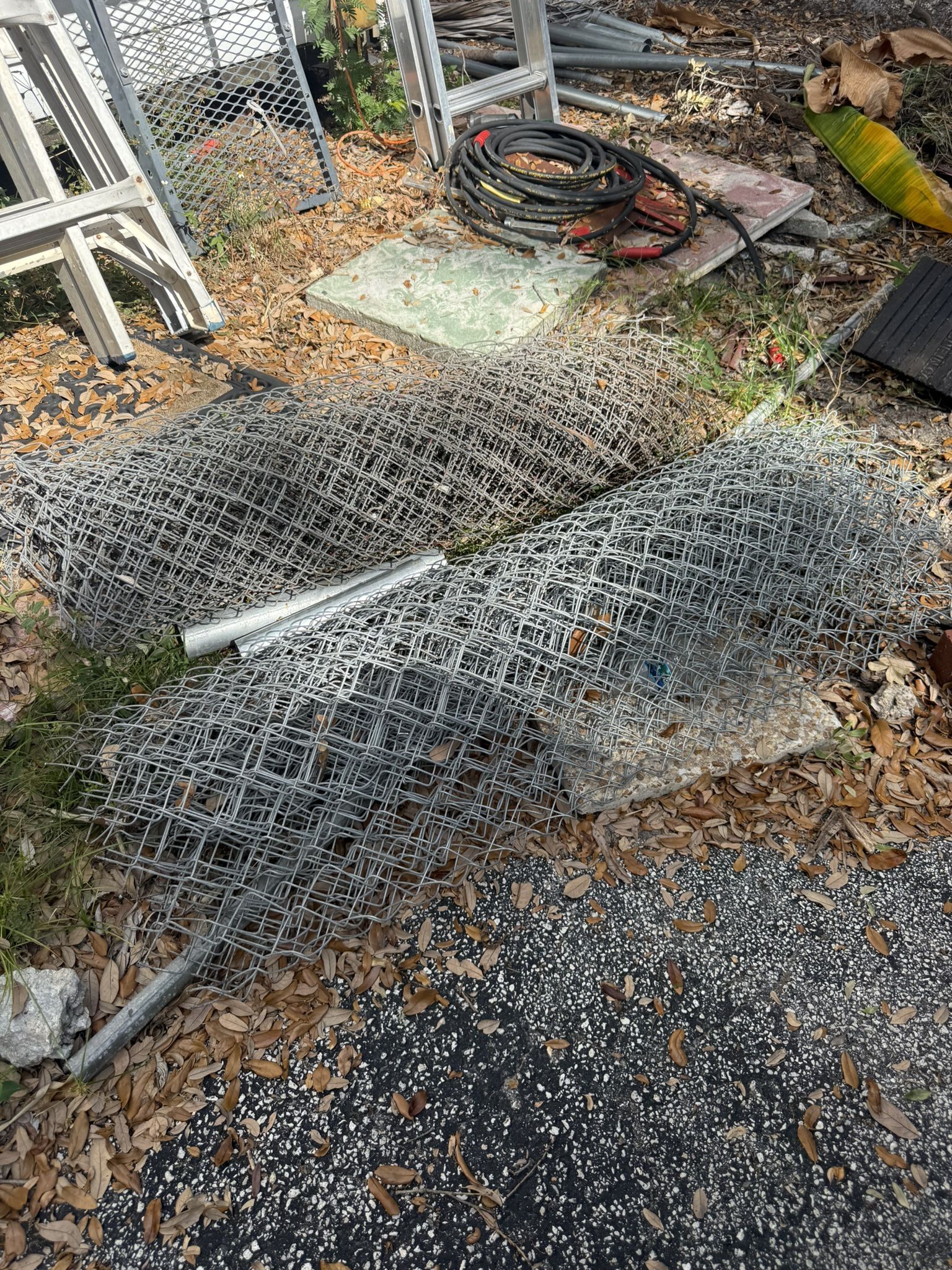 chain link fence rolls