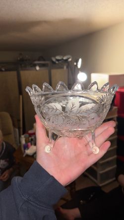 Crystal dish