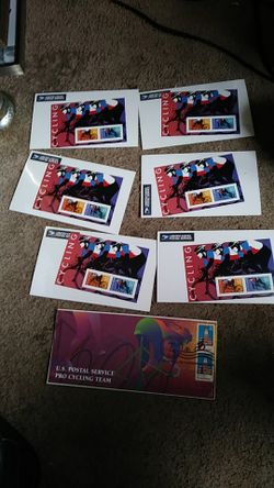 Post office cycle stamps