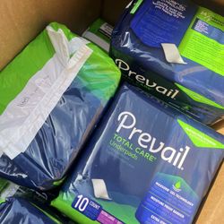 Prevail Total Care Underpads