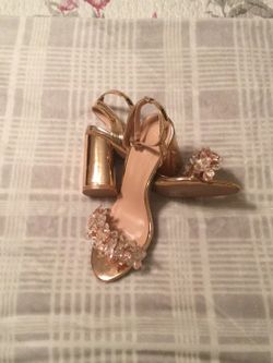 Yogi Rose Gold Heels