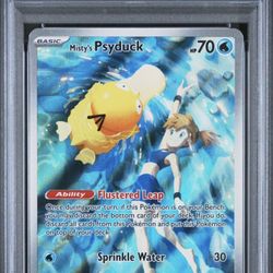 PSA 10 2025 POKEMON DRI EN-DESTINED RIVALS | ILLUSTRATION RAREMISTY'S PSYDUCK 193
