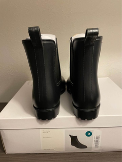 New Black Chelsea Boots Size 9