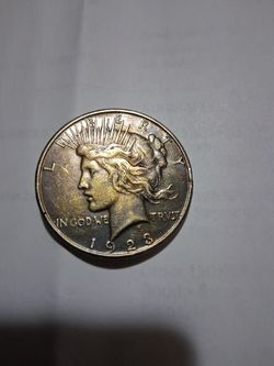 1923 S  Peace Silver Dollar Coin