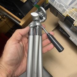 Vintage metal tripod camera stand 
