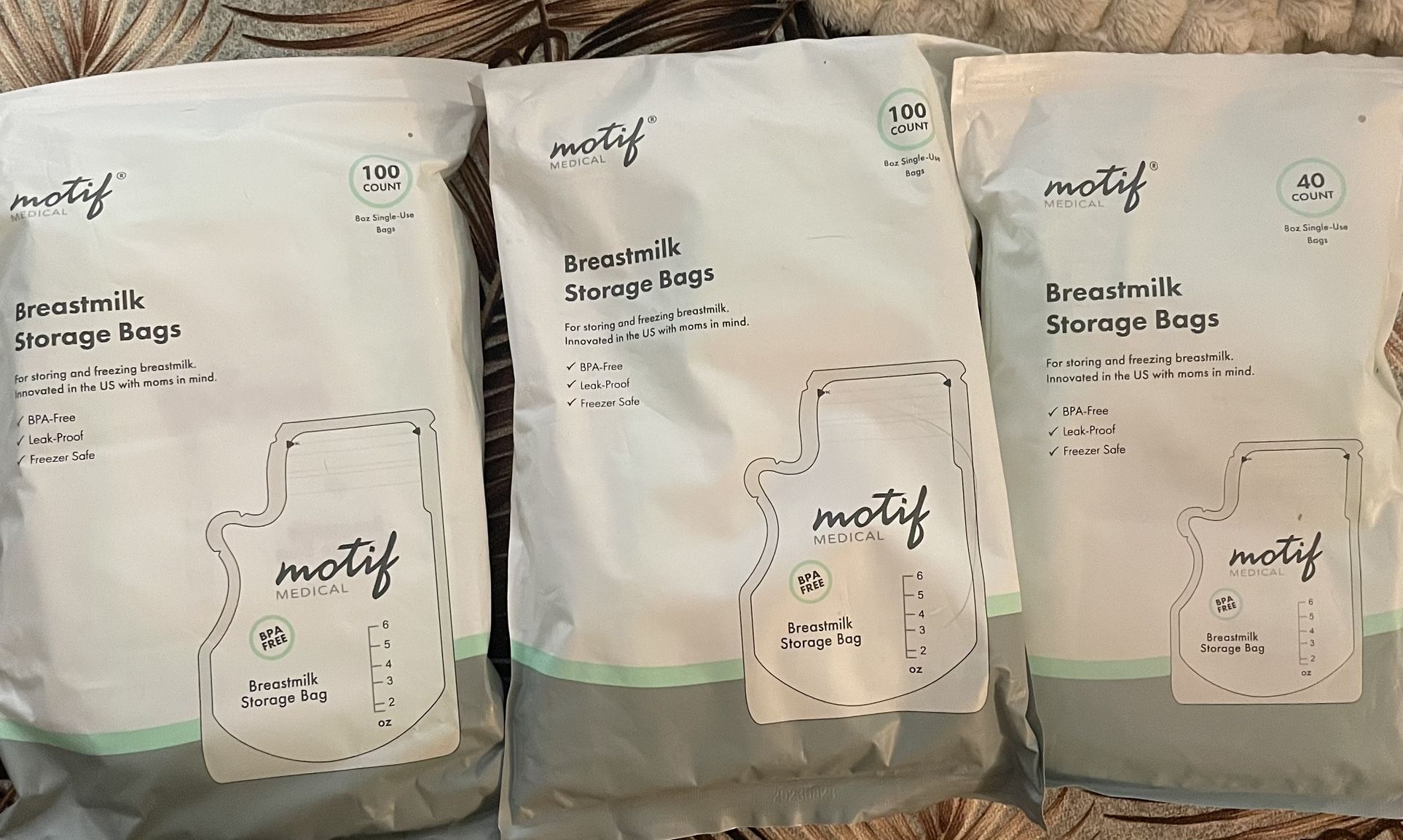 240 Breast milk Storage Bags