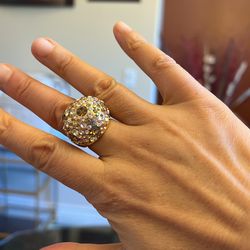 High Quality Swarovski Crystal Ring 