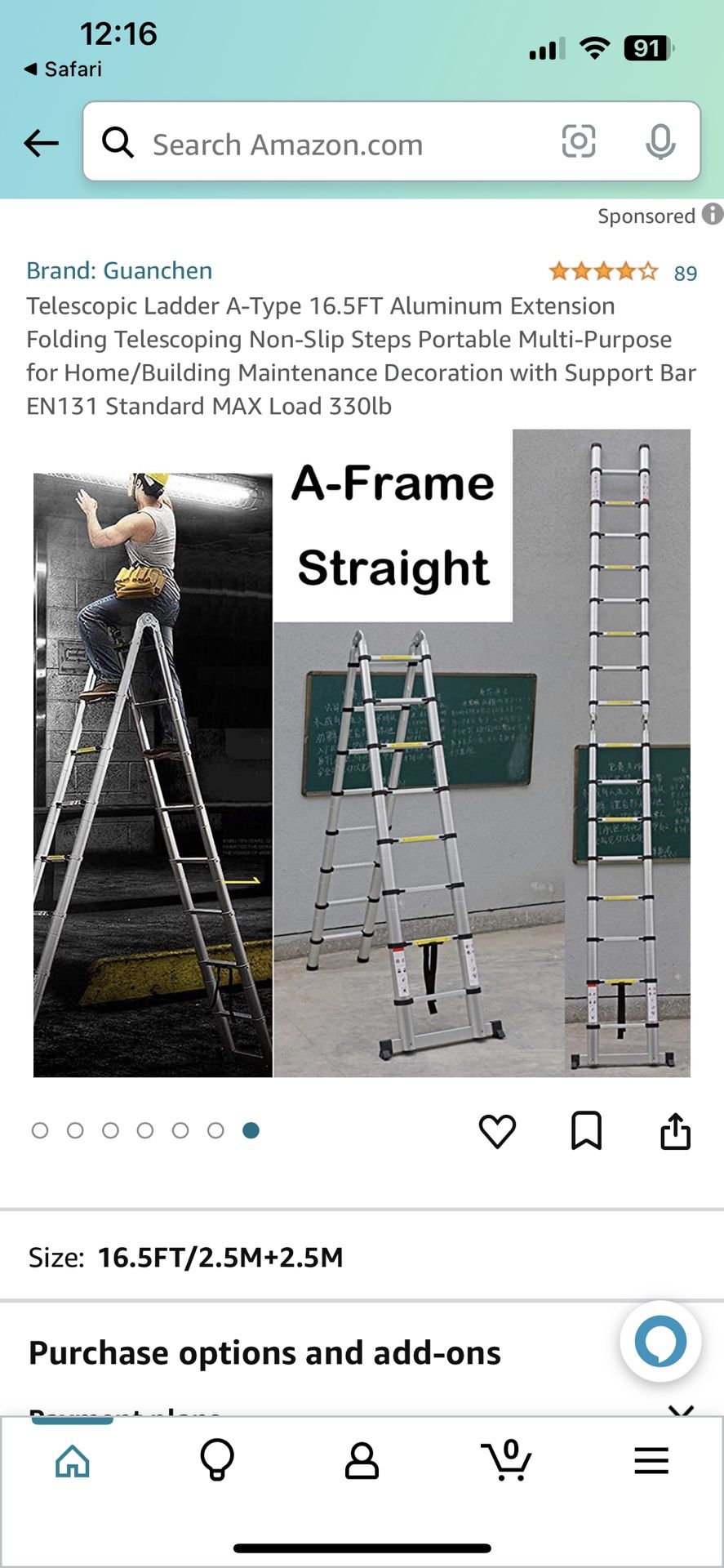 Ladder Collapsible Folding