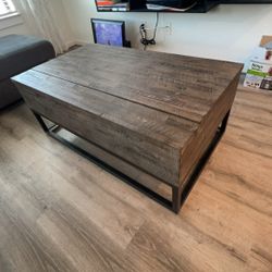 Lift Top/storage Coffee Table $280 OBO