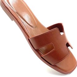 Womens Flat Sandals,Anti slip fashion sandals,Flat Slide Sandals for women,Comfy Style,women's gift, for vacation, sightseeing, and shopping