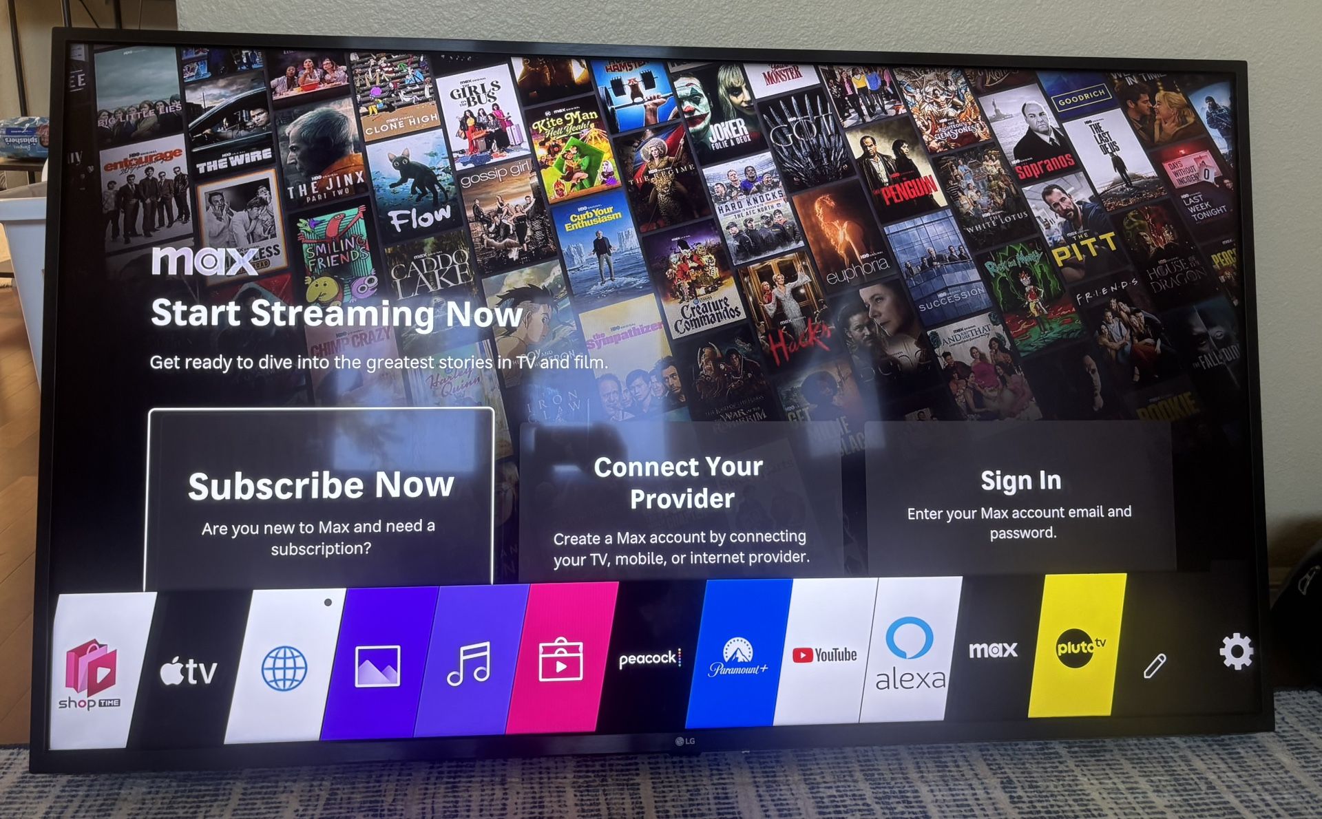 LG Smart tv 55”