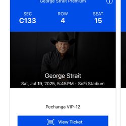 George Straight, Chris Stapleton Sofi Stadium