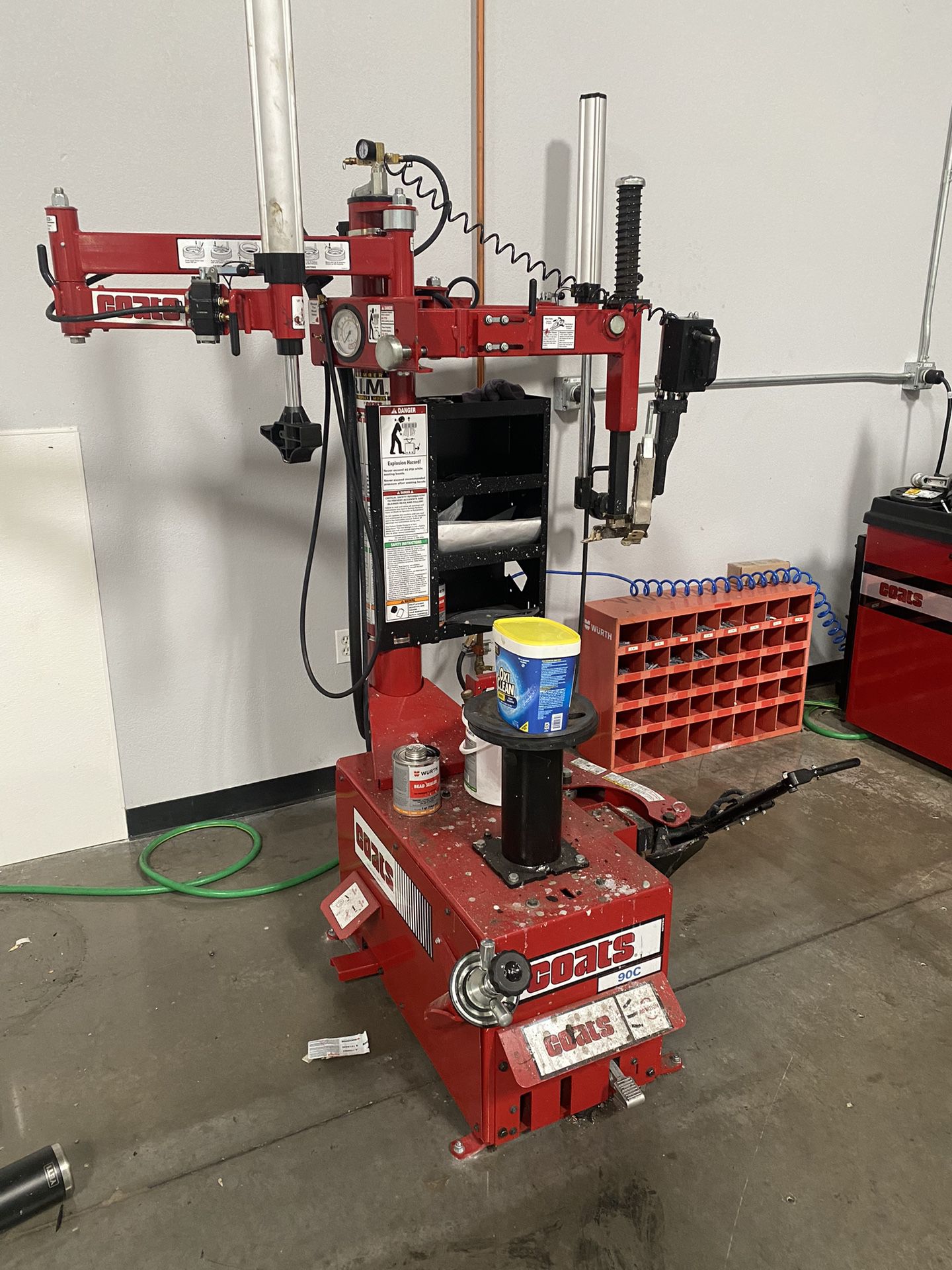 Coats Tire Changer Tire Machine Works Great Like New Shop Equipment 