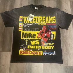 Vale Dreams Mike Tyson vs Everybody Graphic Tee