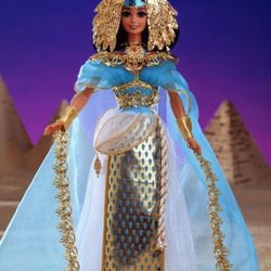 VINTAGE BARBIE DOLL 1993 EGYPTIAN QUEEN THE GREAT ERAS CLEOPATRA NEFERTITI - NIB