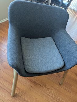 IKEA VEDBO Armchair, Gunnared blue/grey - Excellent Condition!