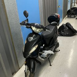 50cc Moped Motorcycle 