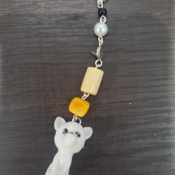 Weird Dog Keychain 