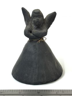 ⭐️ VINTAGE Angel Oaxaca Mexican Barra Negro Bell