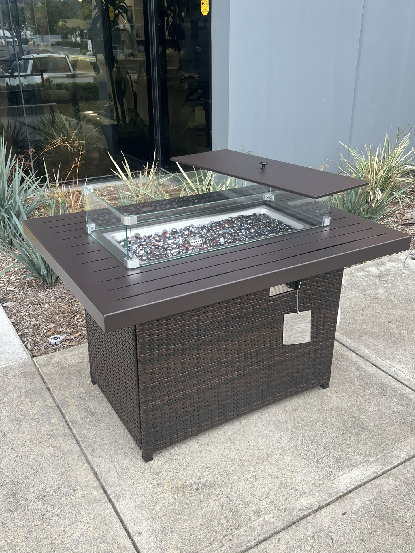 Patio Furniture Outdoor Propane Fire Pit 