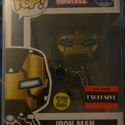 Iron Man model 39 (glow in the dark).