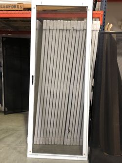 36”x96” aluminum sliding patio screen door