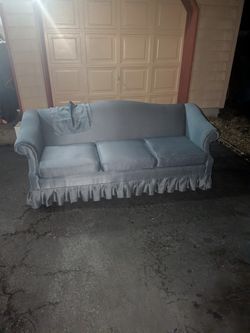 Olympic Blue Sofa
