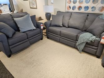 La-Z-Boy Reclining Sofa And Loveseat
