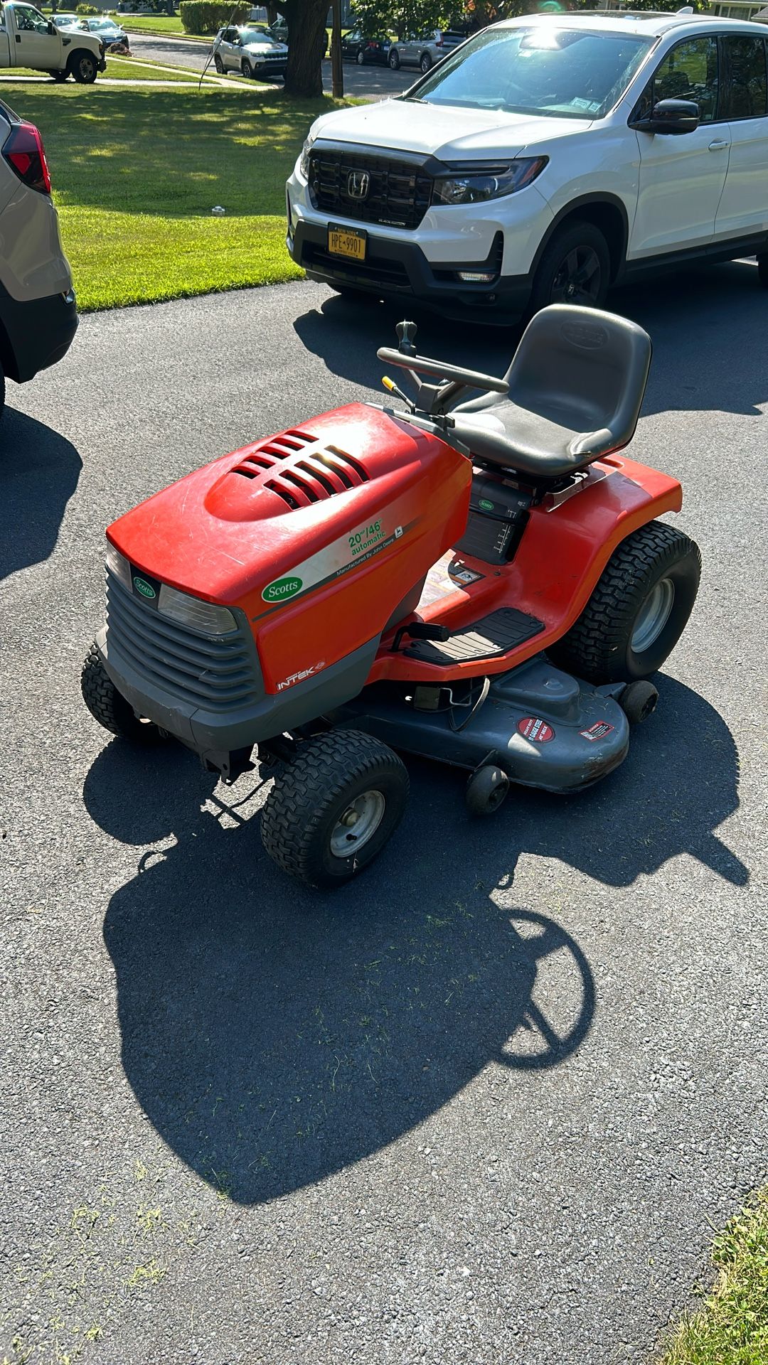 Two Lawn Tractors