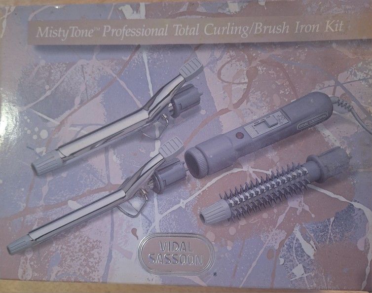 Vidal Sassoon Curling/Brush Iron Kit