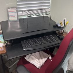 ville Classics airLIFT PRO Pneumatic Desk Riser Standing Desk