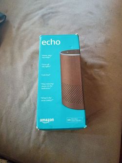 Echo Alexa speaker