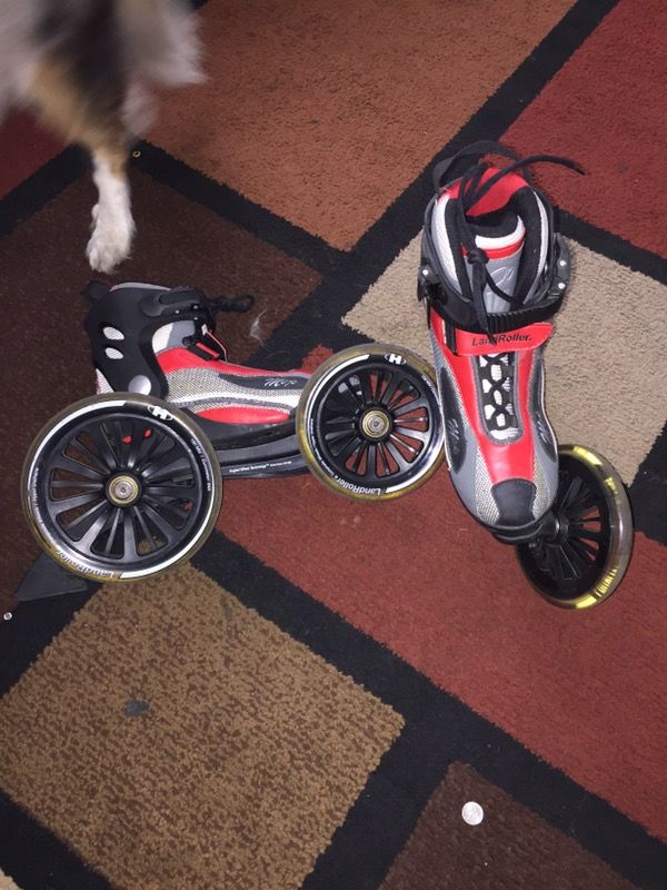 Landroller Mojo skates men size 5 ladies size 6 like new for Sale in